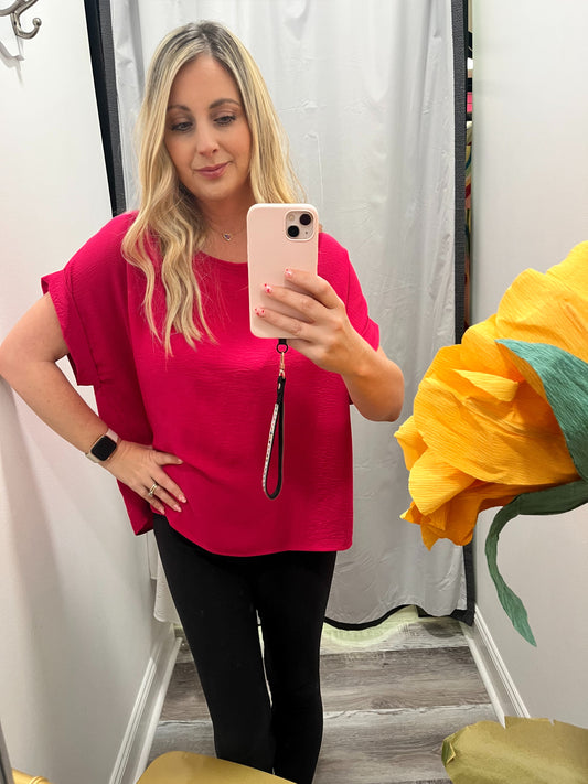 Feroz en fucsia