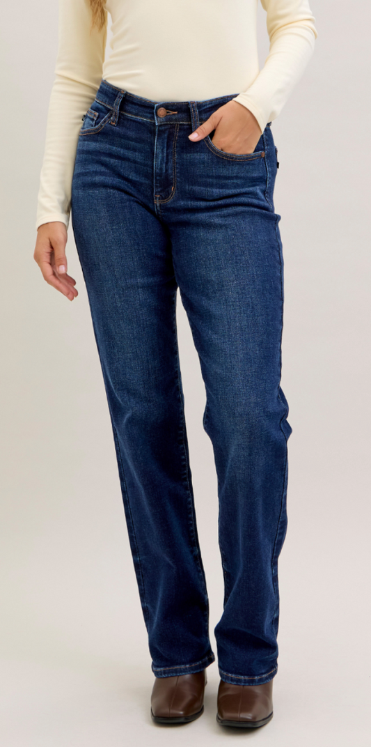 Dark Darling Jeans Short Inseam JUDY BLUES