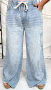 Featherweight Palazzo Pants JUDY BLUE