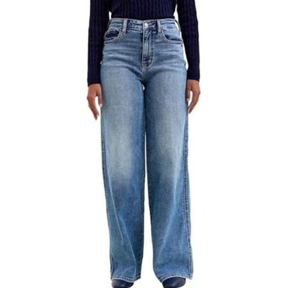Cutie Comfort Column Jeans JUDY BLUE