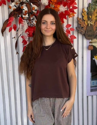 Coco Brown Top