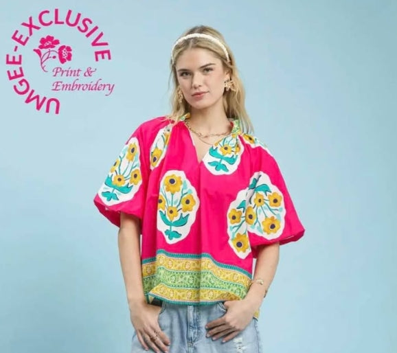 Fantastic Floral Top