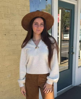 Classic Cream Sweater