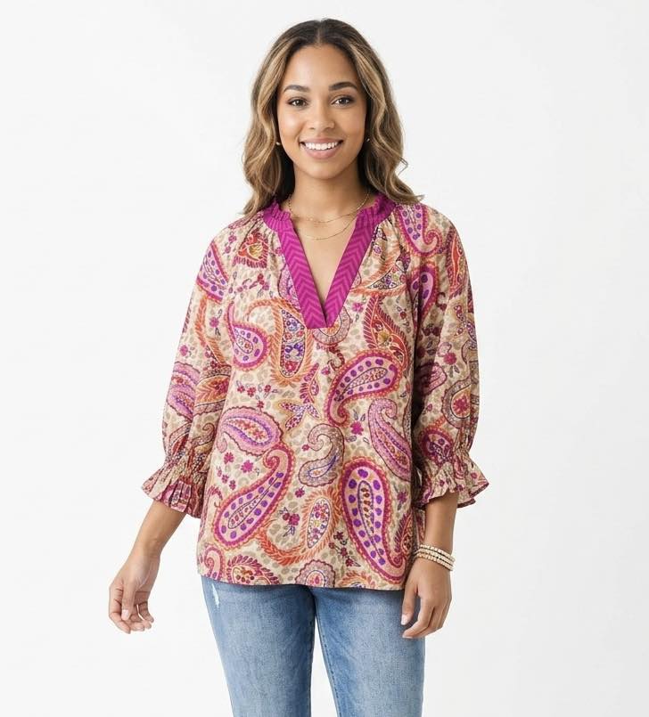 Pretty Paisley Top