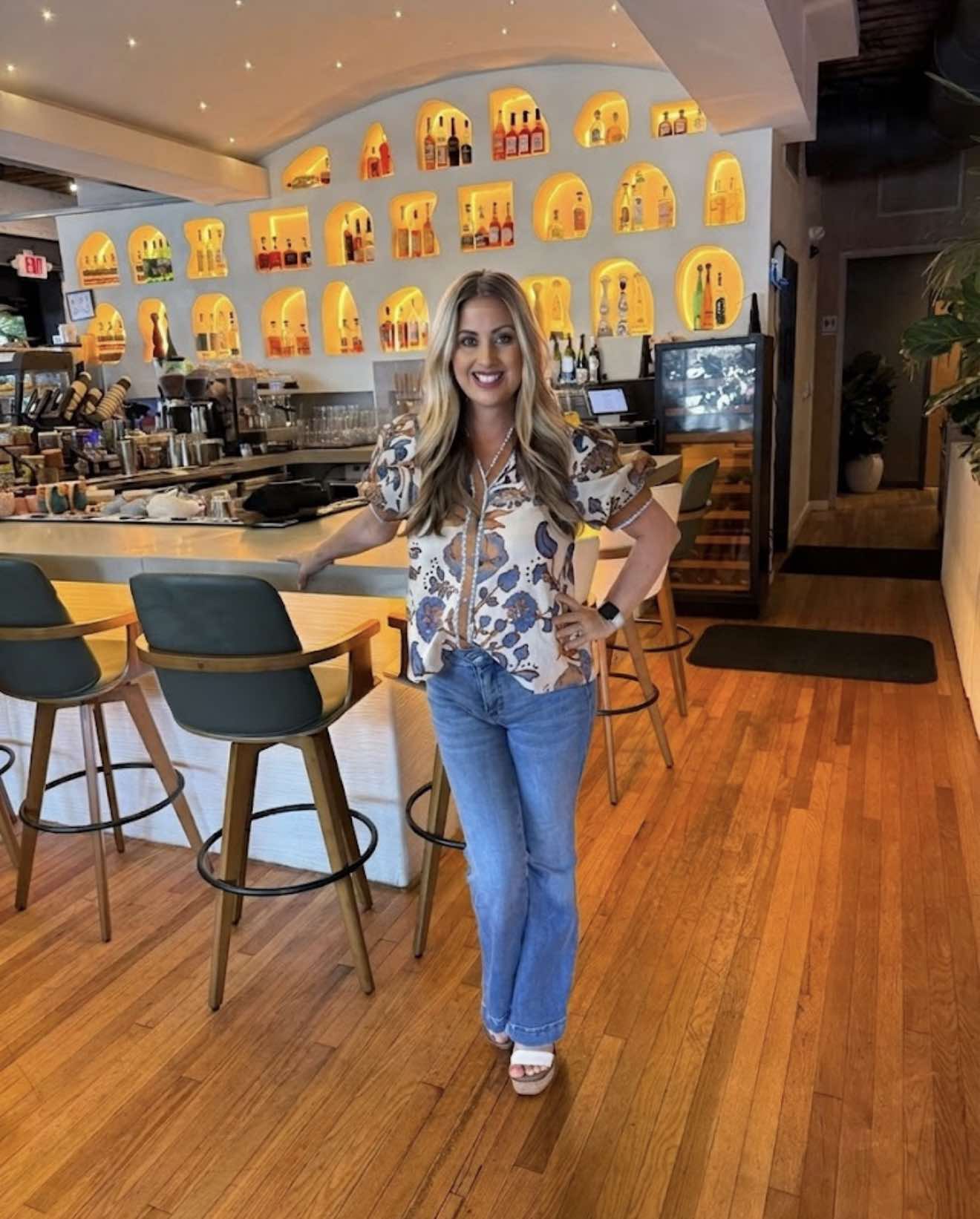 Autumn Blooms Top