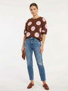 Pink Mocha Polka Top