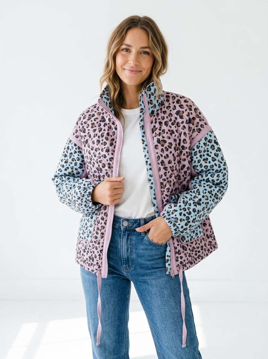 Frosted Safari Puffer Jacket