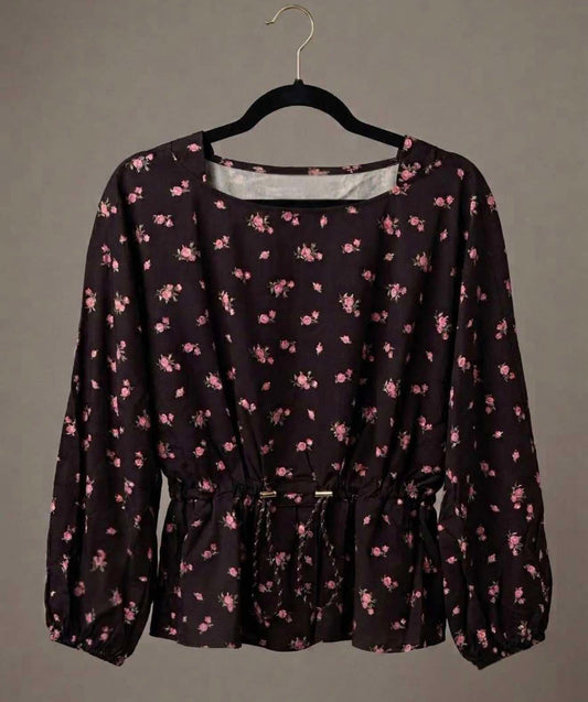 Midnight Blossom Top
