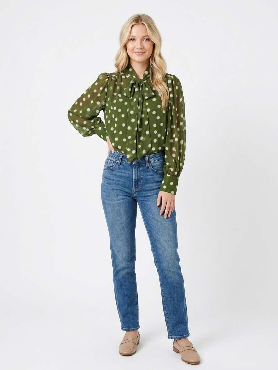 Spotted Clover Top