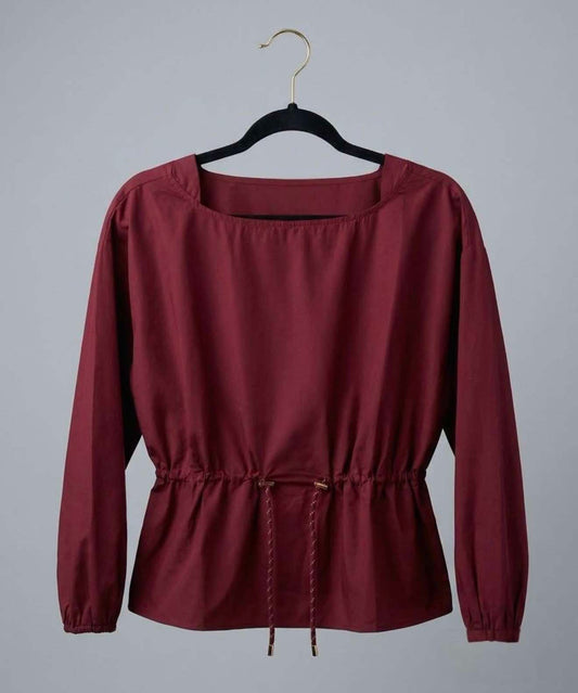 Crimson Cinch Top