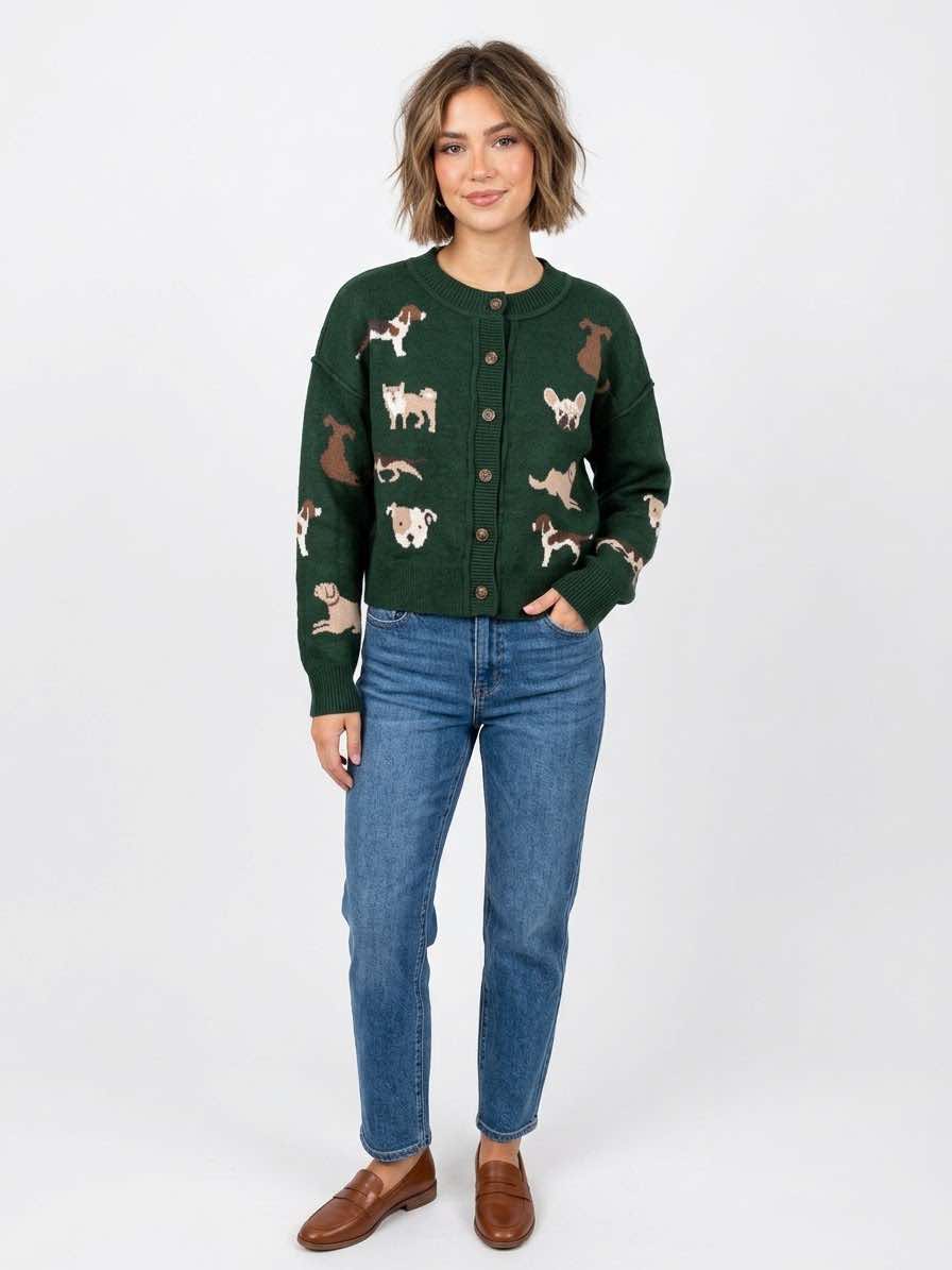 Puppy Patches Sweater