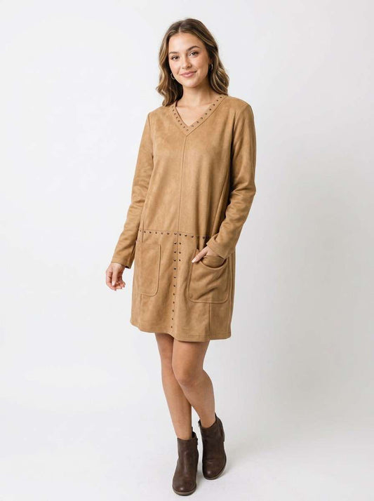 Kiley Suede Dress