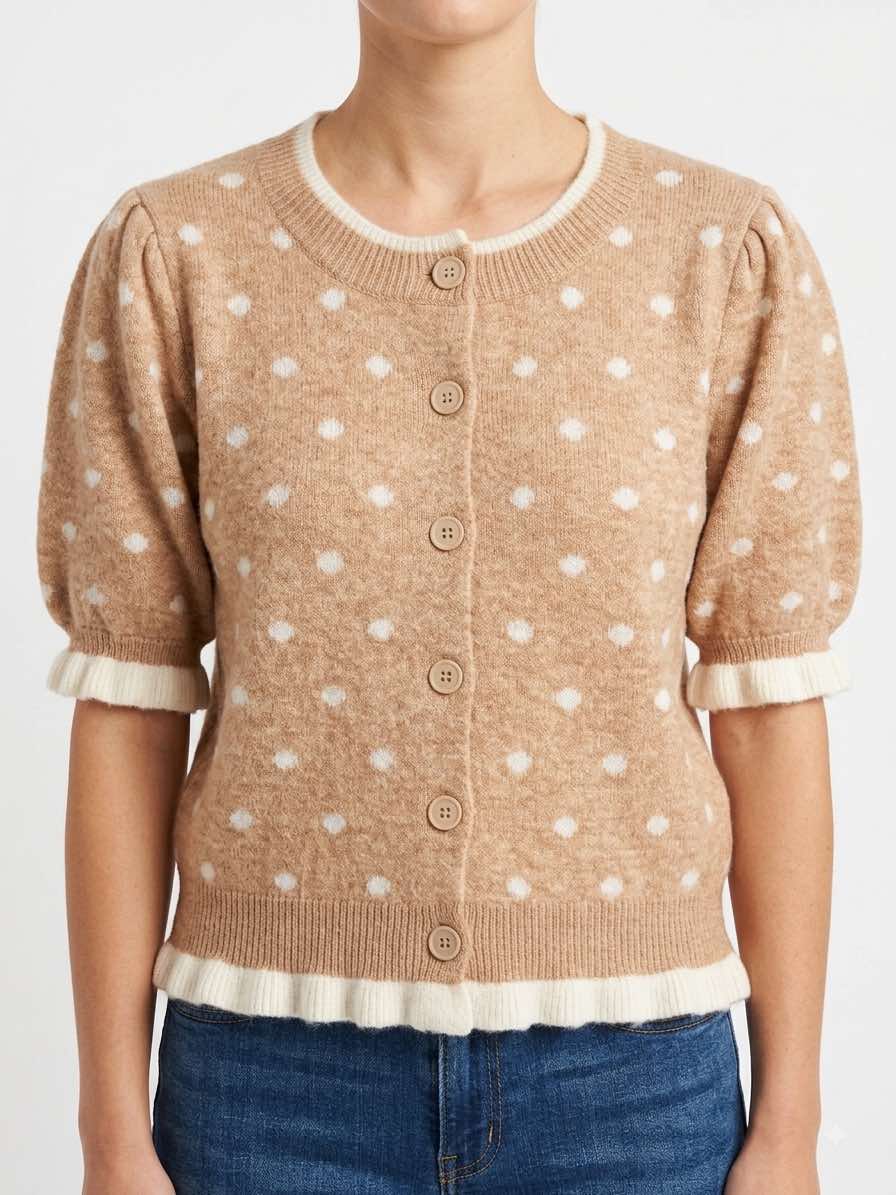 Caramel Dot Sweater