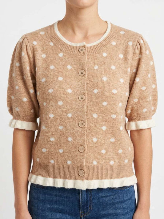 Caramel Dot Sweater